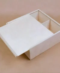 Wooden Box with Sliding Lid Template