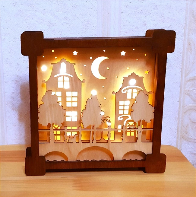 Wooden Electric Picture