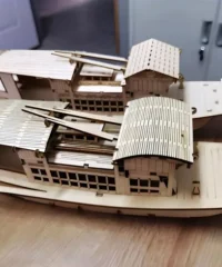 Wooden ship