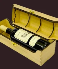 Wooden wine box