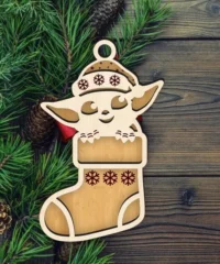 Yoda Christmas decoration