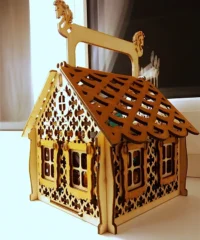 Christmas candy house