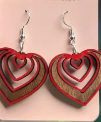 Heart earrings