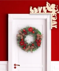 Valentine door corner