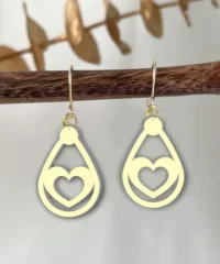 Valentine earrings