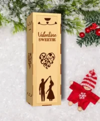 Valentine wine box