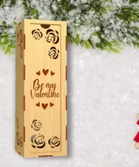 Valentine wine box