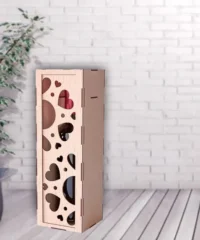 Valentine wine box