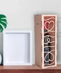 Valentine wine box
