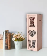 Valentine wine box
