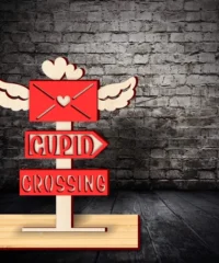 Valentine’s directional sign