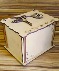 Wooden tea box