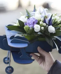 Airplane Model Flower Pot