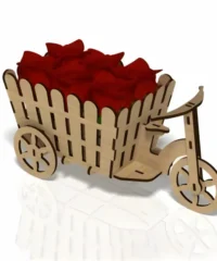 Bicycle flower holder