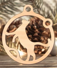 Cat christmas baubles ornaments