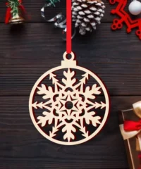 Christmas bauble ball