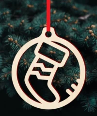 Christmas stocking ball