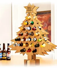 Christmas tree alcohol advent calendar