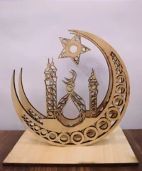 Crescent napkin holder