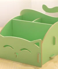 Cute Cat Pencil Holder Multifunction Storage Box
