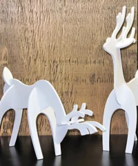 Deer table decoration christmas