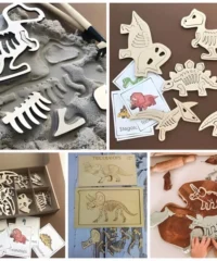 Dinosaur skeleton puzzle