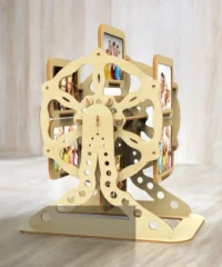 Ferris wheel family photo frame