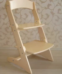 Grow With Me Wooden High Chair1