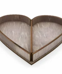 Heart Shaped Divided Serving Tray