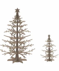 Interlocking ornament display christmas tree