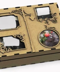 Jewelry box with compartments