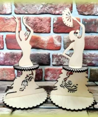 Lady napkin holders 6mm