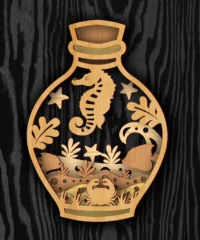 Layered bottle