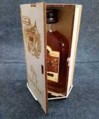 Living Hinge Wood Box for 100ml Flask 23 February Gift