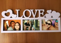 Love photo frame Love photo frame