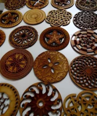 Mandala coasters