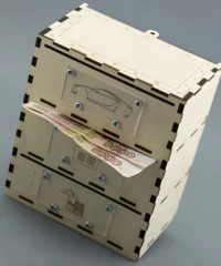 Money box cash saving bank box
