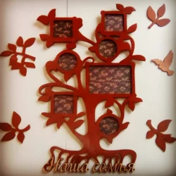 Multi Shape Family Tree Photo Collage Frame Multi Shape Family Tree Photo Collage Frame