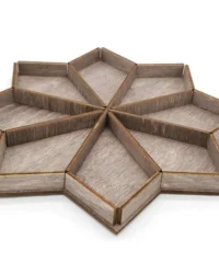 Octagram Divided Serving Tray