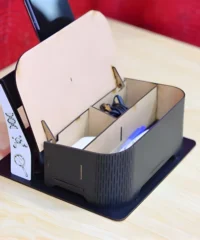 Office desk organizer pen holder
