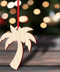 Palm tree ornament vector