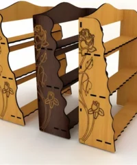 Plywood 3 Tier Shelf