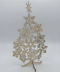 Snowflake christmas tree