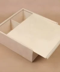 Square sectional box with sliding lid 3mm template