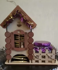 Tea house with jar box
