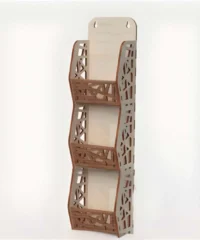Tier storage basket shelf