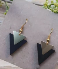 Triangle earring design