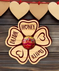 Valentine lollipop holder Valentine lollipop holder