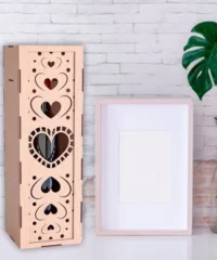 Valentine wine box