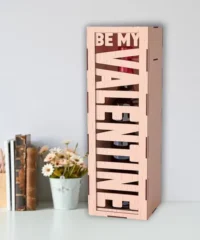 Valentine wine box
